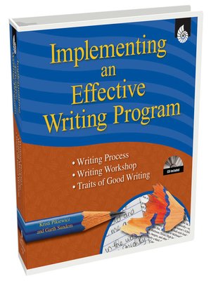 cover image of Implementing an Effective Writing Program